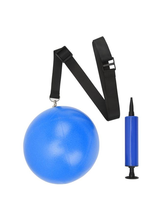 Swing Trainer Ball Inflatable Adjustable Aid Ball for Swing Trainer Posture Practice for Teenager Beginner Blue