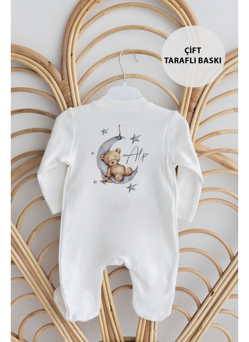 Organic 100% Organic Personalized 10LU Hospital Issue 10pcs Cotton Organic Printed Knitted Ecru 10pcs