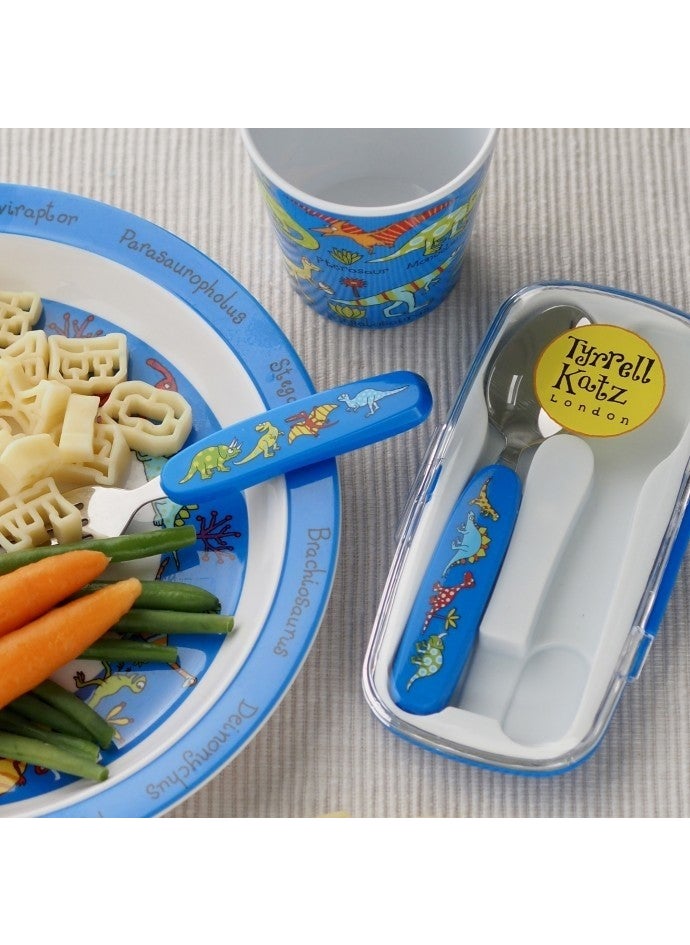 Boxed Cutlery Set // Dino