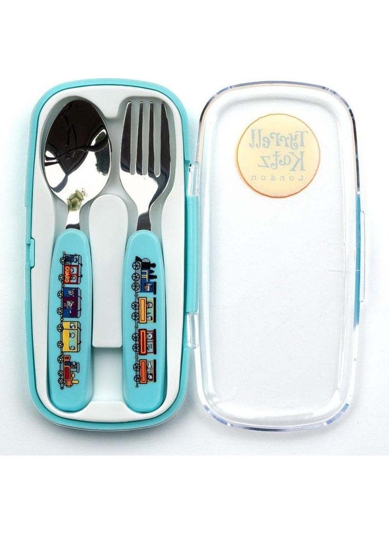 Boxed Cutlery Set // Trains