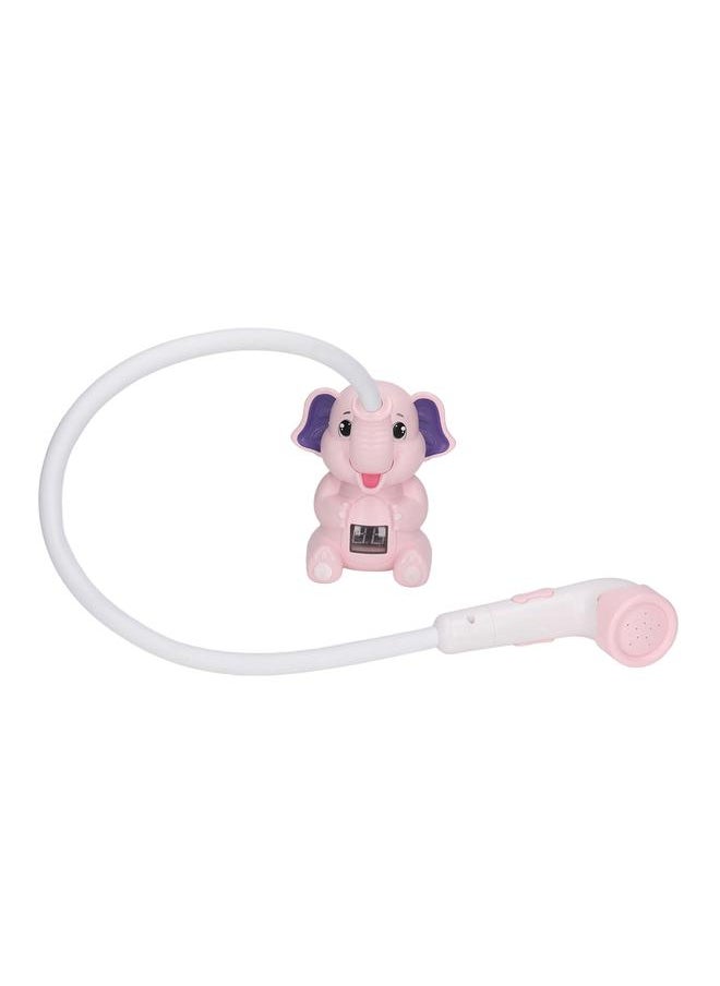 Baby Bath Shower Head with Thermometer Animal Shaped IPX7 Waterproof Flexible Hose Water Spray Toy Type 3