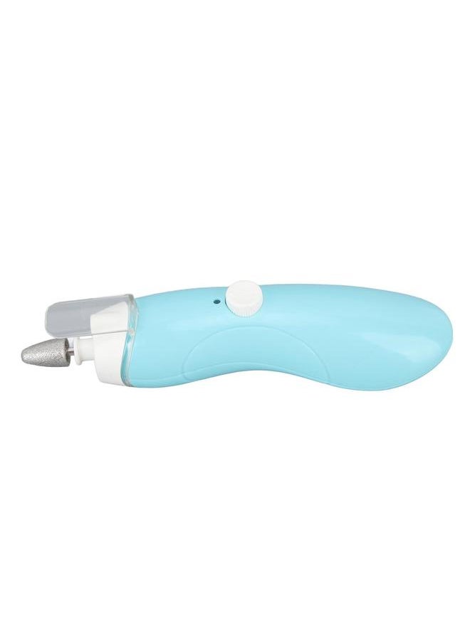 Baby Nail Trimmer LED Low Noise Blue Electric Baby Nail Clipper with 9 Grinding Heads for Toddlers