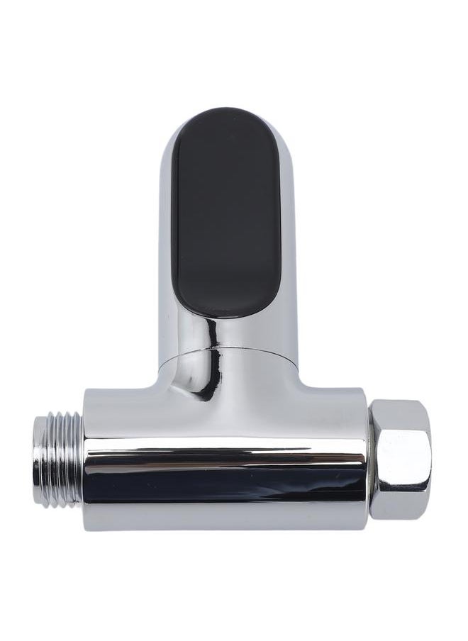 Shower Thermometer LED Display Water Temperature Meter Electroplate ABS Shower Water Thermometer for Infant Baby Bath 5℃‑85℃ 10 X 8 X 3cm / 3.9 X 3.1 X 1.2in