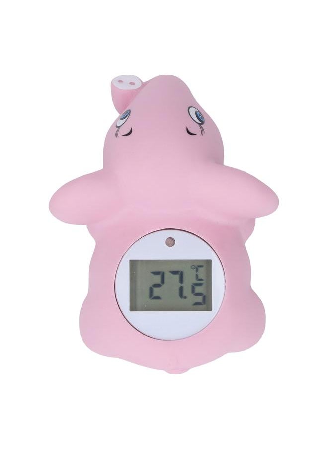 Baby Bath Thermometer Cute Cartoon Animal Shaped Safety Bathtub Thermometer Floating Bathing Toy for Bathroom