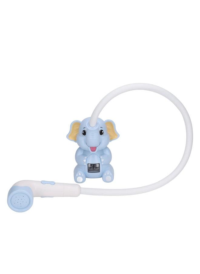 Baby Bath Shower Head with Thermometer Animal Shaped IPX7 Waterproof Flexible Hose Water Spray Toy Type 2
