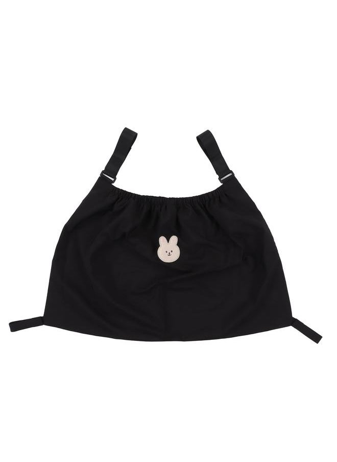 Stroller Bag Organizer Elastic Large Capacity Tear Resistant Nylon Baby Stroller Organizer for Diaper Wallet Little Bunny