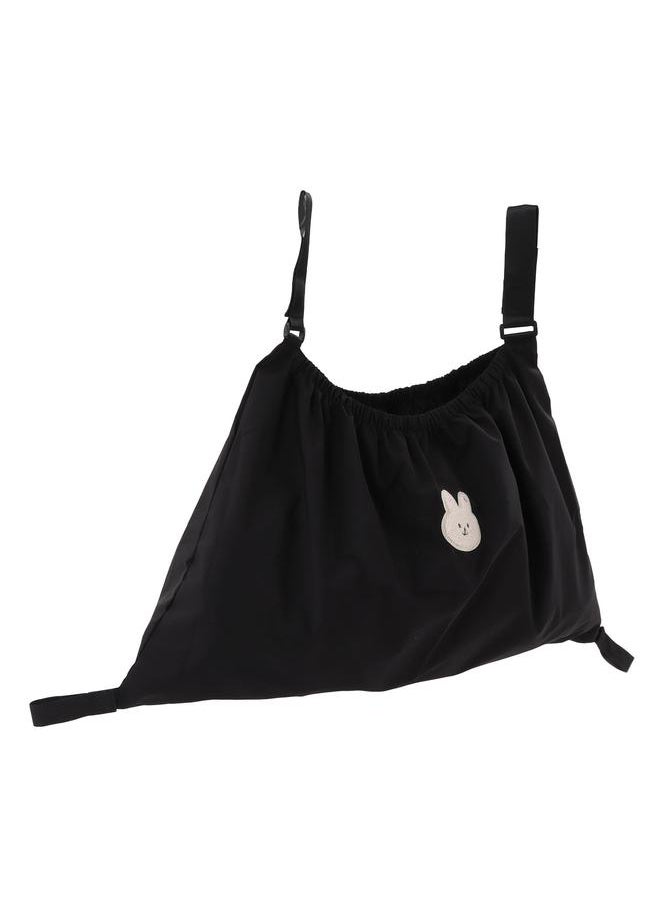 Stroller Bag Organizer Elastic Large Capacity Tear Resistant Nylon Baby Stroller Organizer for Diaper Wallet Little Bunny