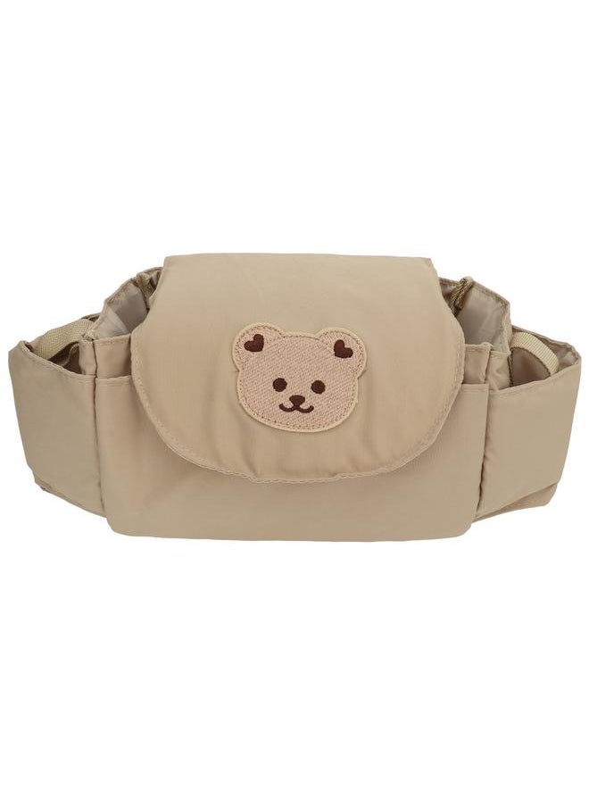 Baby Stroller Organiser Multifunctional Fashionable Large Capacity Portable Infant Storage Bag for Stroller Accessories Type 1