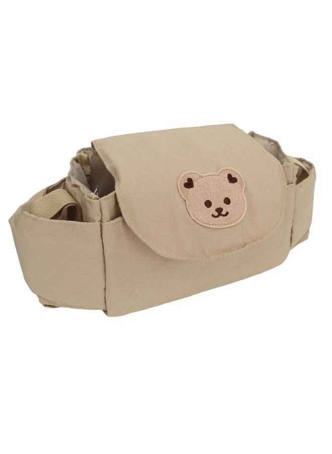 Baby Stroller Organiser Multifunctional Fashionable Large Capacity Portable Infant Storage Bag for Stroller Accessories Type 1
