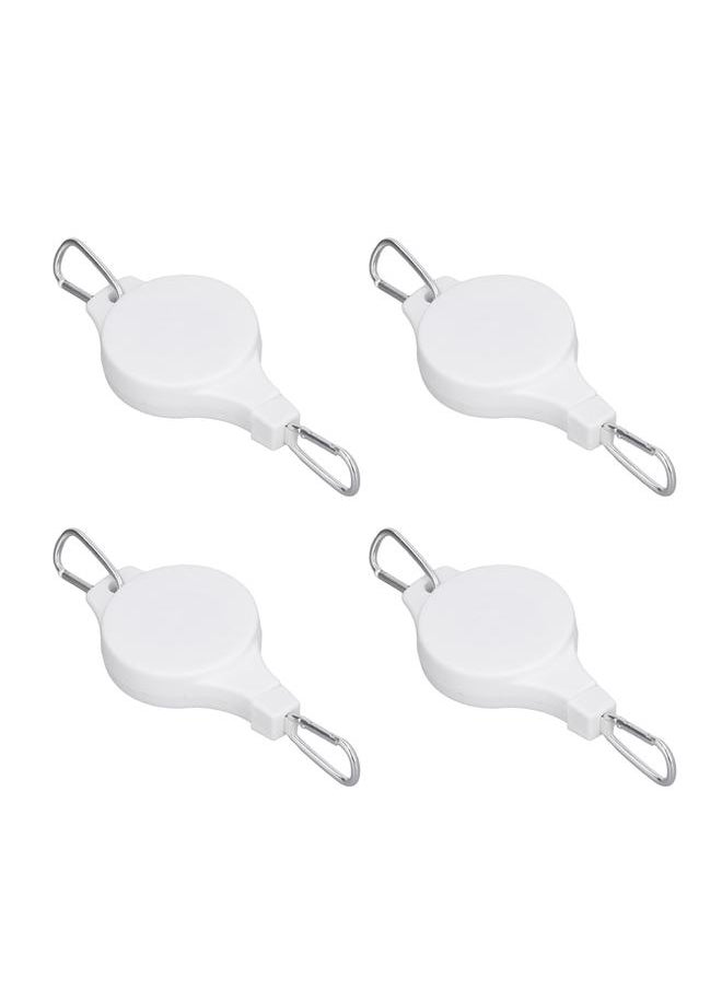 4pcs Baby Stroller Retractable Hook Professional Home Flexible Toy Storage Basket Pulley Hanger Type 3