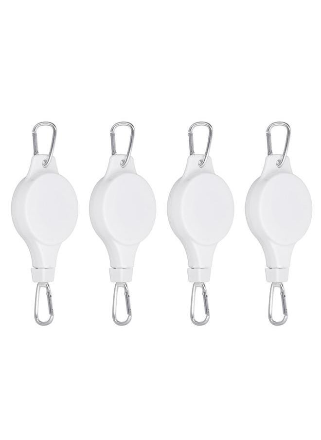 4pcs Baby Stroller Retractable Hook Professional Home Flexible Toy Storage Basket Pulley Hanger Type 3