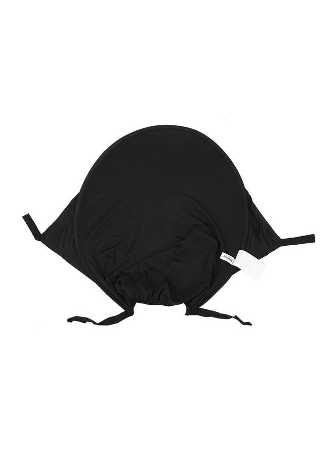 Baby Stroller Awning Black Infant Pram Canopy Ultraviolet‑Proof Sun Cover Stroller AccessoryBlack