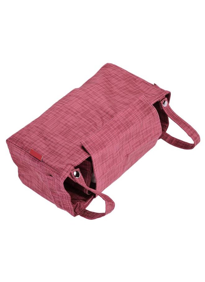 Baby Stroller Organizer Polyester Multifunctional Waterproof Hanging Mummy Storage BagRoman Red