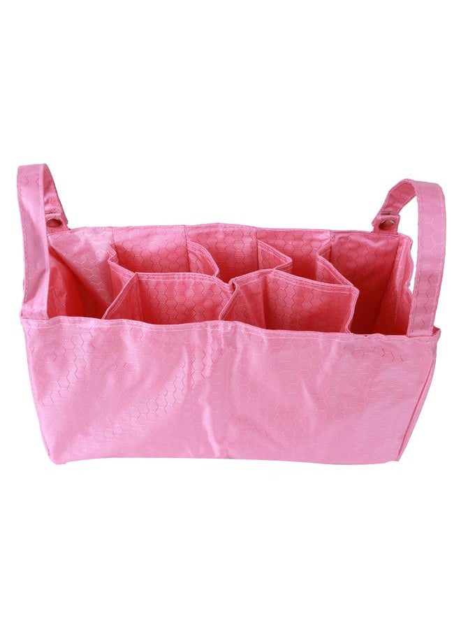 Multifunctional Baby Stroller Hanging Bag Organizer Storage Diaper Bag Stroller AccessoriesPink