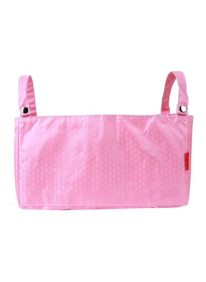 Multifunctional Baby Stroller Hanging Bag Organizer Storage Diaper Bag Stroller AccessoriesPink