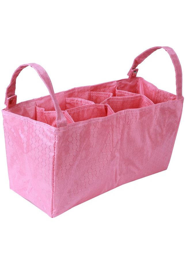 Multifunctional Baby Stroller Hanging Bag Organizer Storage Diaper Bag Stroller AccessoriesPink