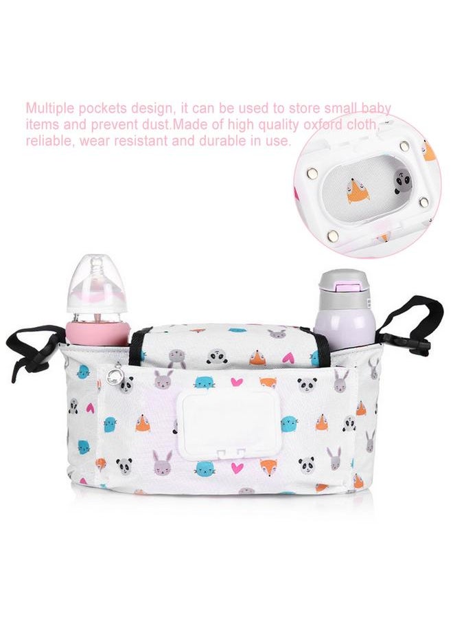 Portable Hanging Bag Storage Bag Bottle Holder Organizer for Baby Stroller