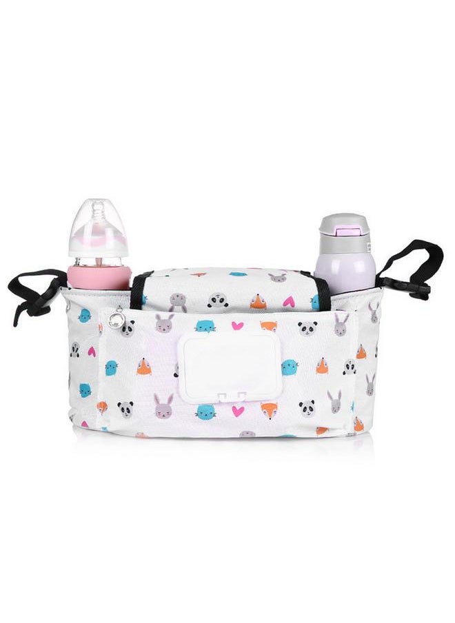 Portable Hanging Bag Storage Bag Bottle Holder Organizer for Baby Stroller