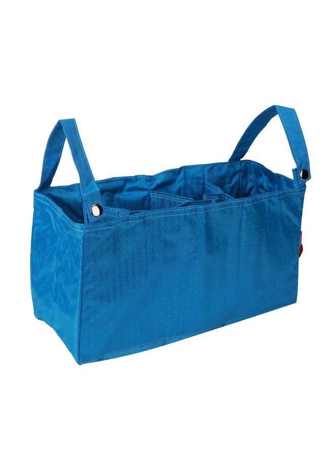 Multifunctional Baby Stroller Hanging Bag Organizer Storage Diaper Bag Stroller AccessoriesBlue
