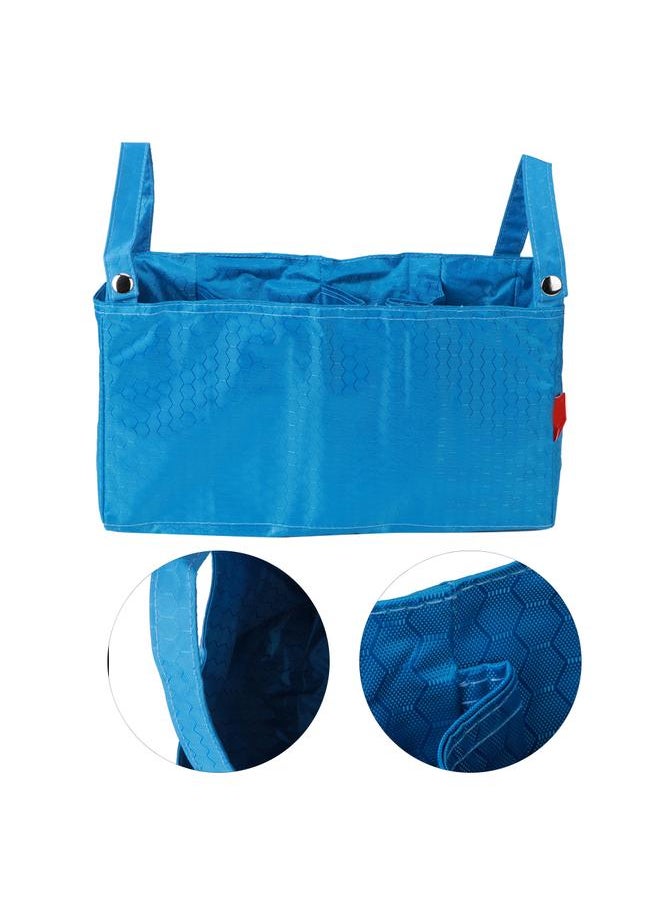Multifunctional Baby Stroller Hanging Bag Organizer Storage Diaper Bag Stroller AccessoriesBlue