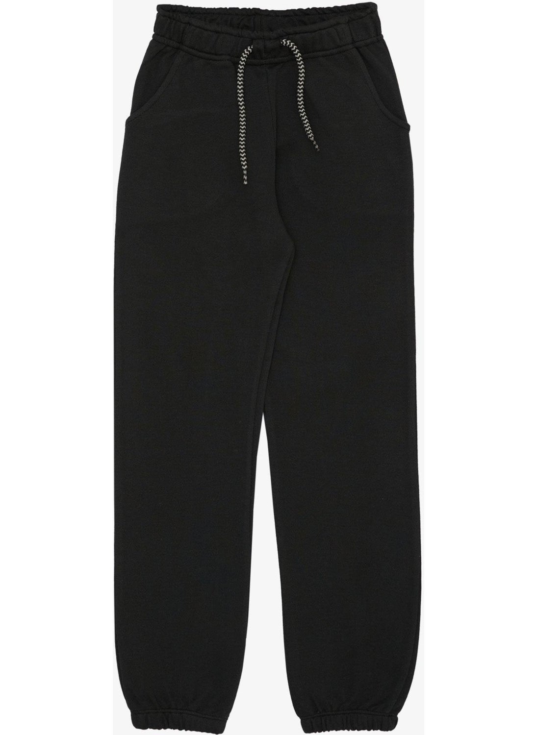 Boy Child with Bottom Lace Accessory, Elastic Waist, 4-8 Years, Anthracite
