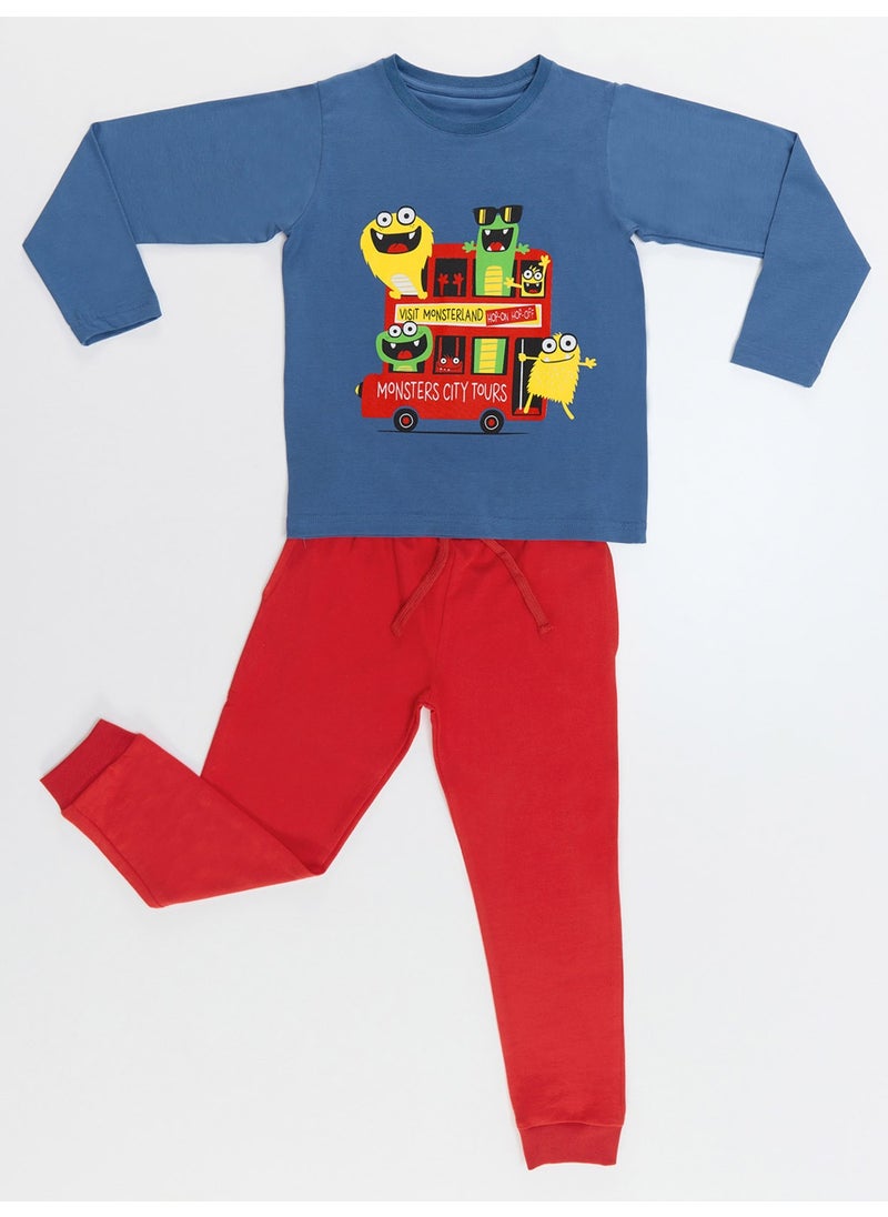Monster Tours Boy T-Shirt Pants Set