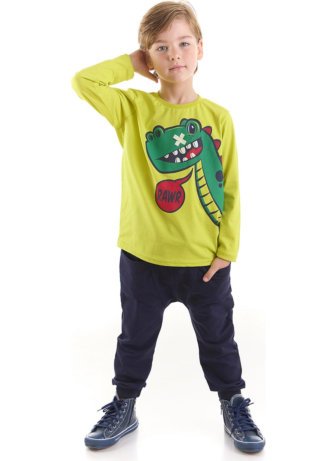 Rawr Boy T-Shirt Trousers Set