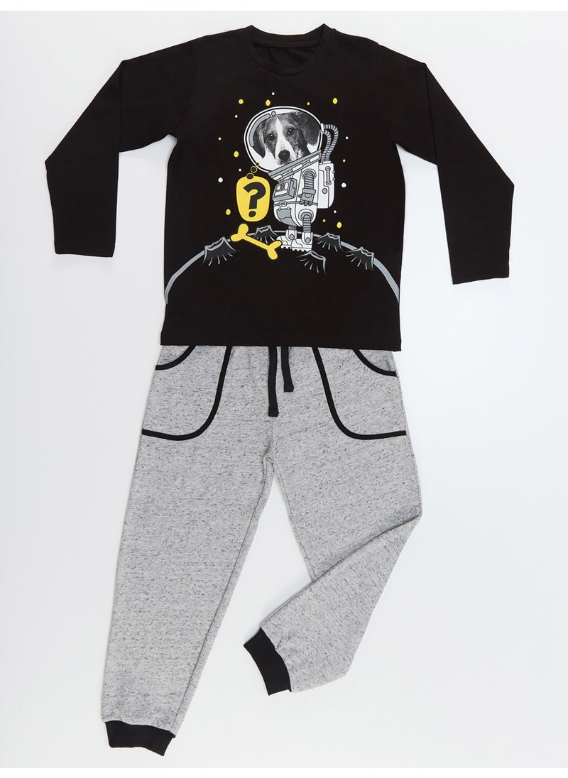 Astronaut Dog Boy T-Shirt Pants Set