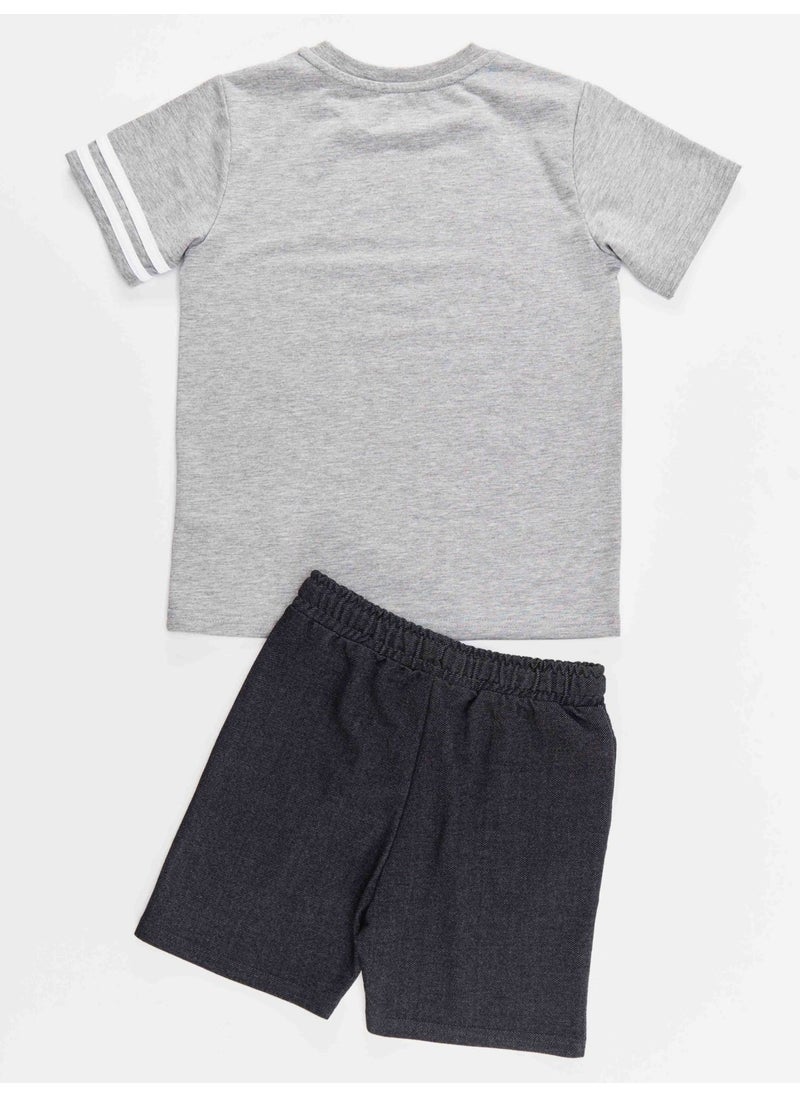 Beach Gym Boy T-shirt Shorts Set
