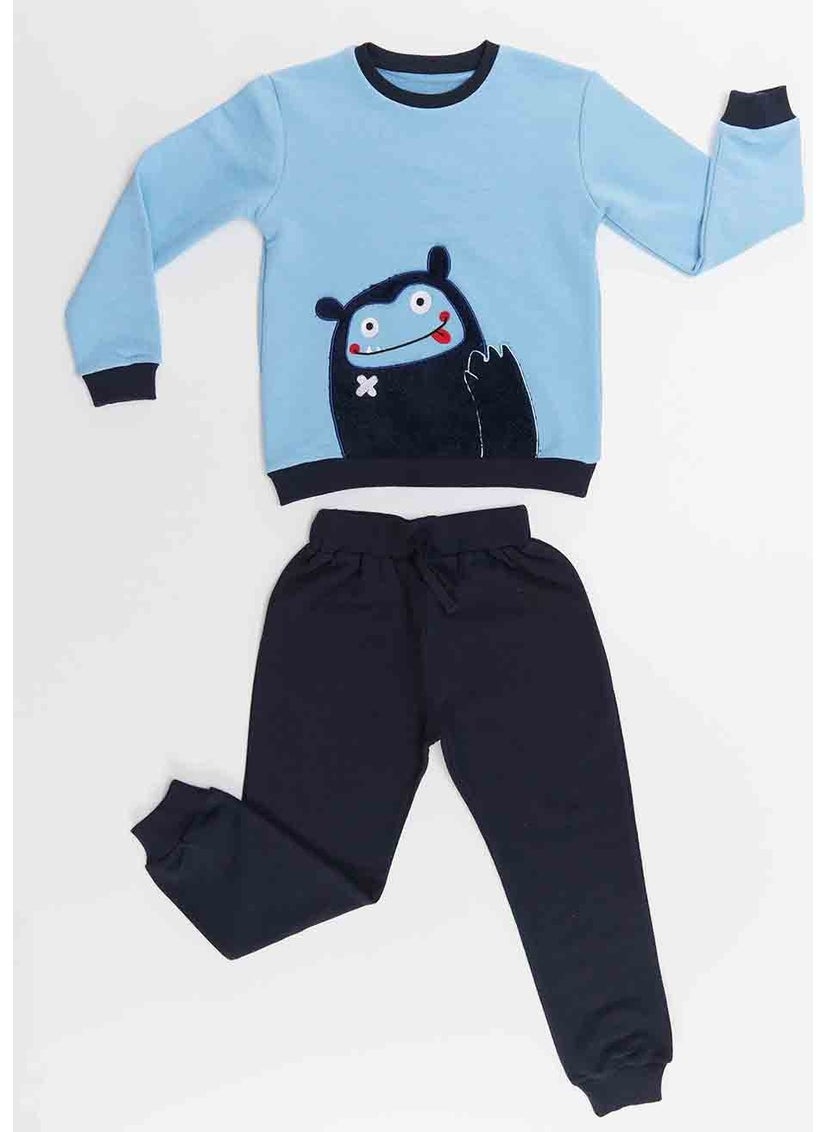 Cute Monster Boy Tracksuit