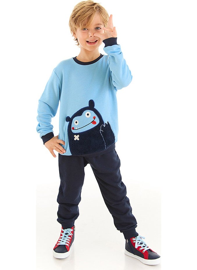 Cute Monster Boy Tracksuit