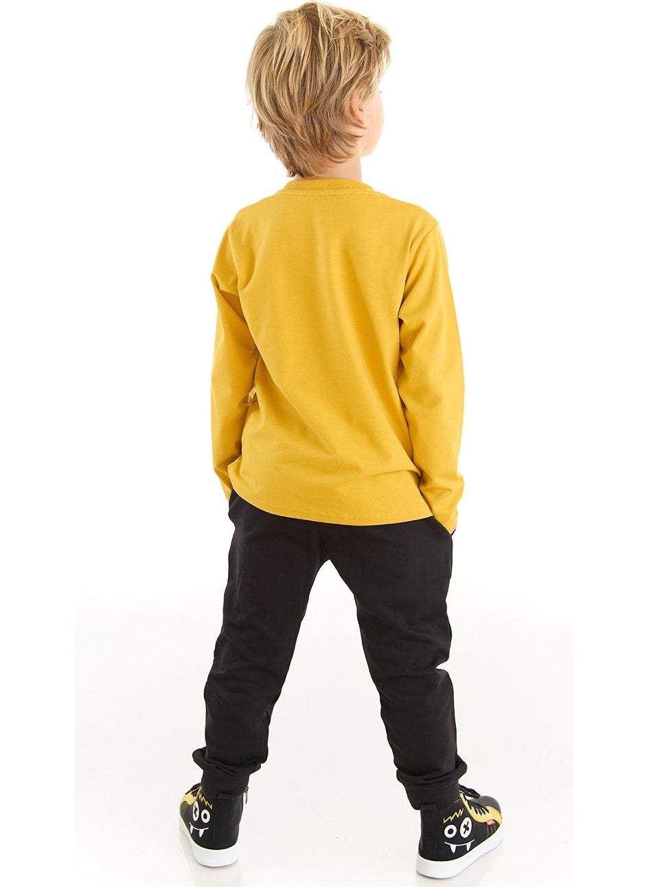 Racer Crocodile Boy T-Shirt Pants Set