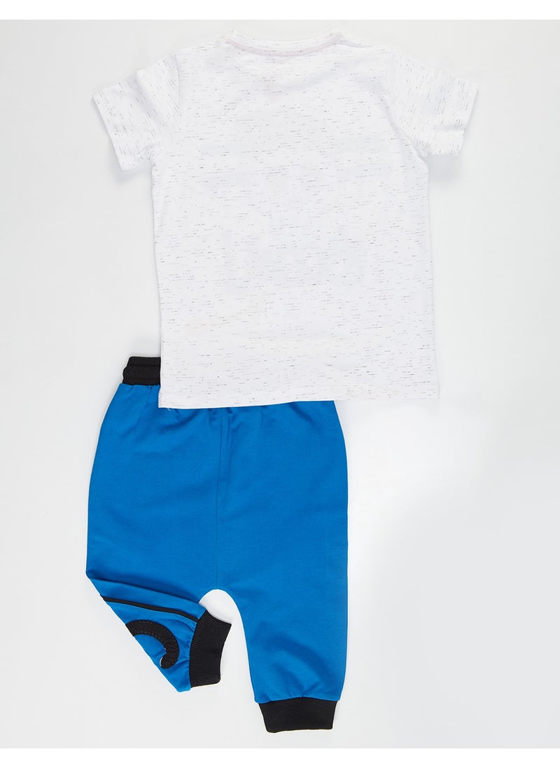Xo Boom Boy T-shirt Capri Shorts Set