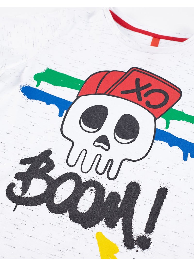 Xo Boom Boy T-shirt Capri Shorts Set