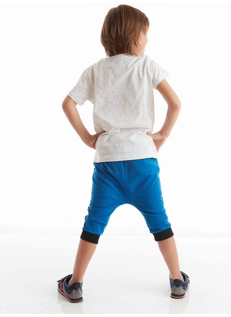 Xo Boom Boy T-shirt Capri Shorts Set