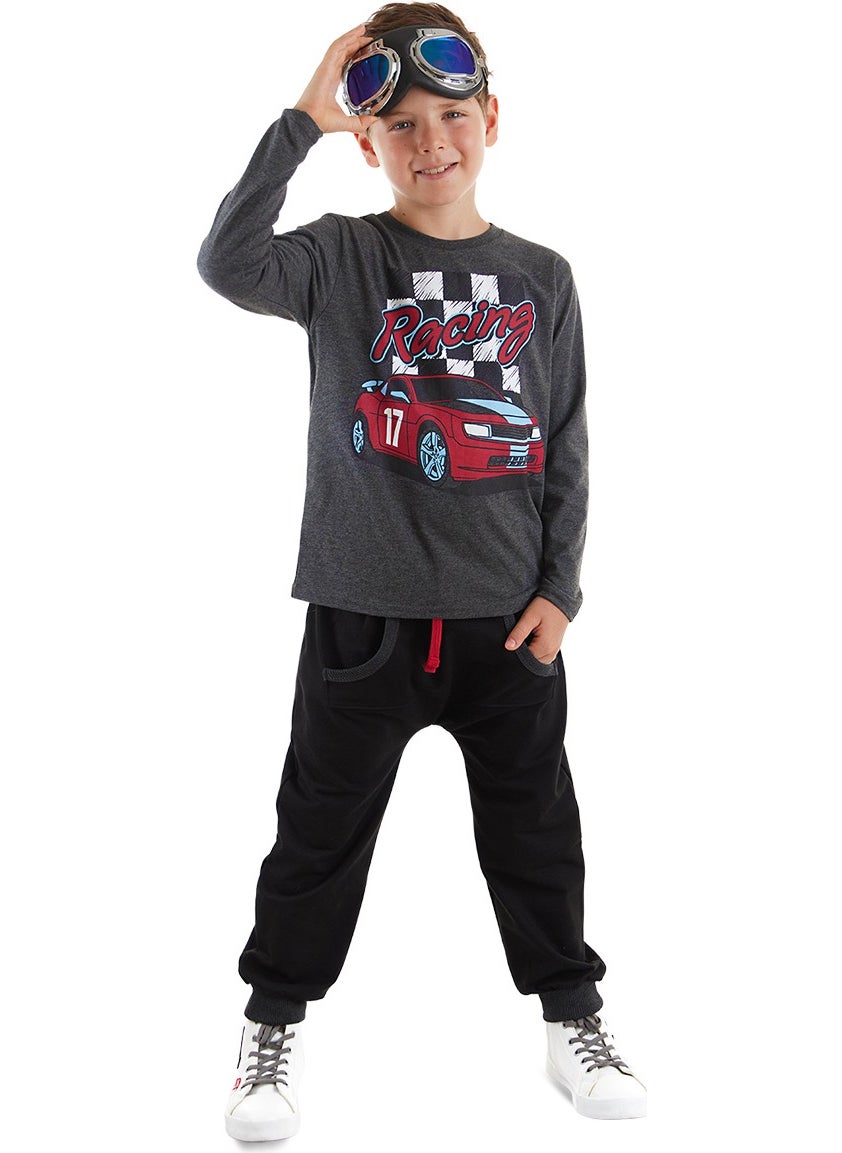 Racing Boy T-Shirt Trousers Set