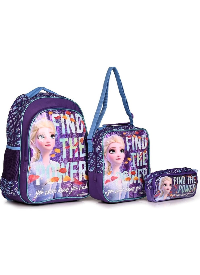 48018 Due The Power Licensed School Backpack Set of 3
