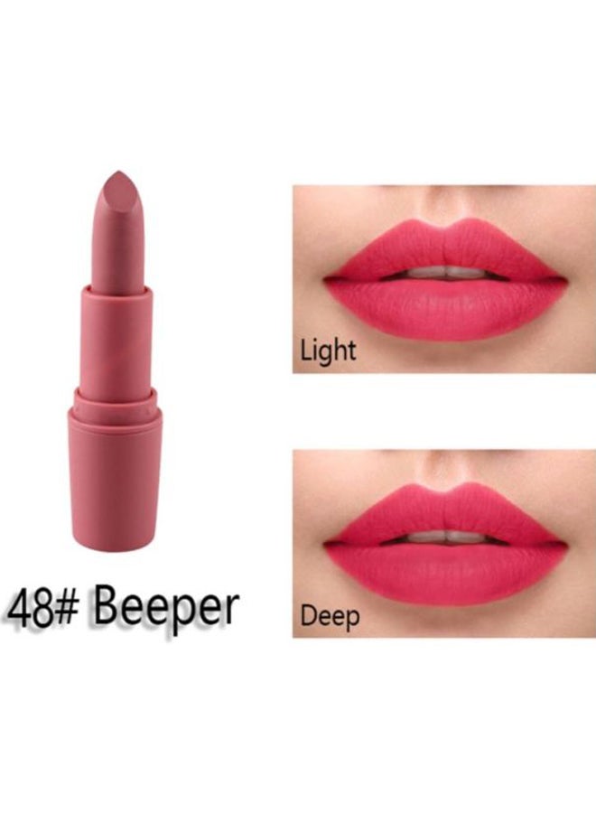 Waterproof Velvet Matte Lipstick 48 Beeper
