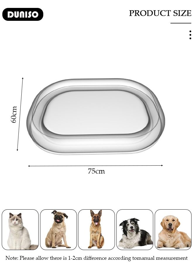 Dog Bed, Non-Slip Pet Sofa Lounger Puppy Couch Removable Machine Washable Cover Cushion Big Cat Kennel Cot, Medium Large Adult Dogs Kitten Sleeping Mattress