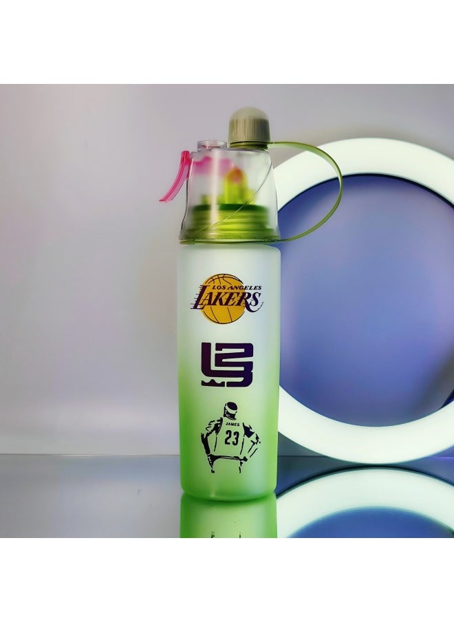 HUA LANG Star Spray Cup Frosted Transparent-Color:The Whole Series Plus Exquisite Color Box Plus Cleaning Tools-Capacity:501-600ml