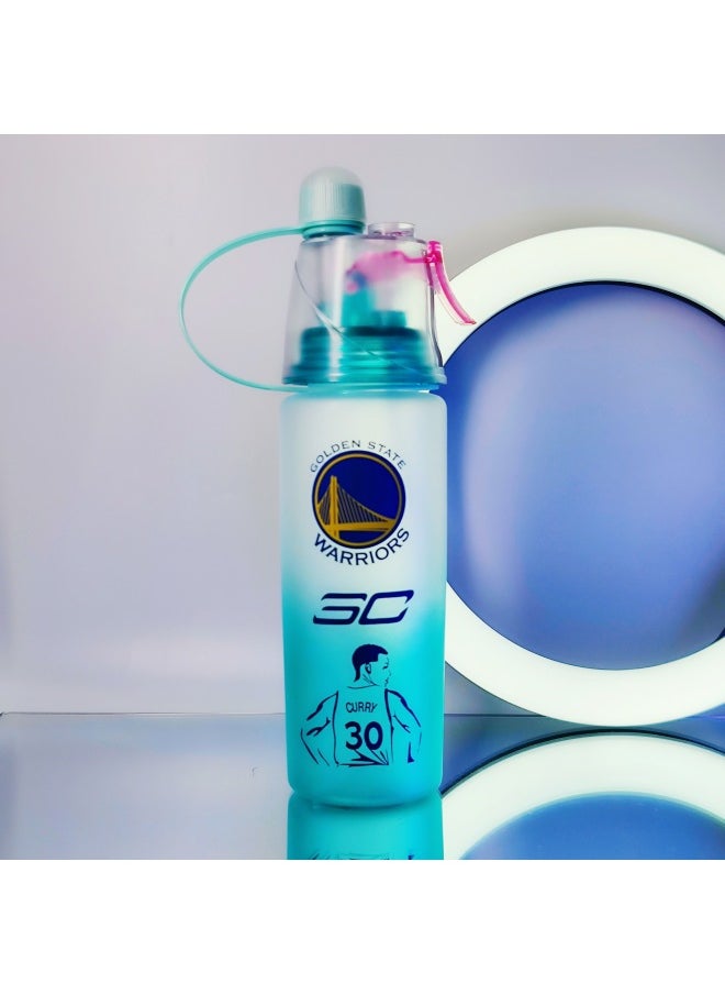 HUA LANG Star Spray Cup Frosted Transparent-Color:Kobe Gradient Plus Exquisite Color Box Plus Cleaning Tools-Capacity:501-600ml