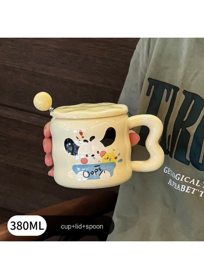 Personality Cute Pacha Coffee Mug Ceramic Mug 380ml