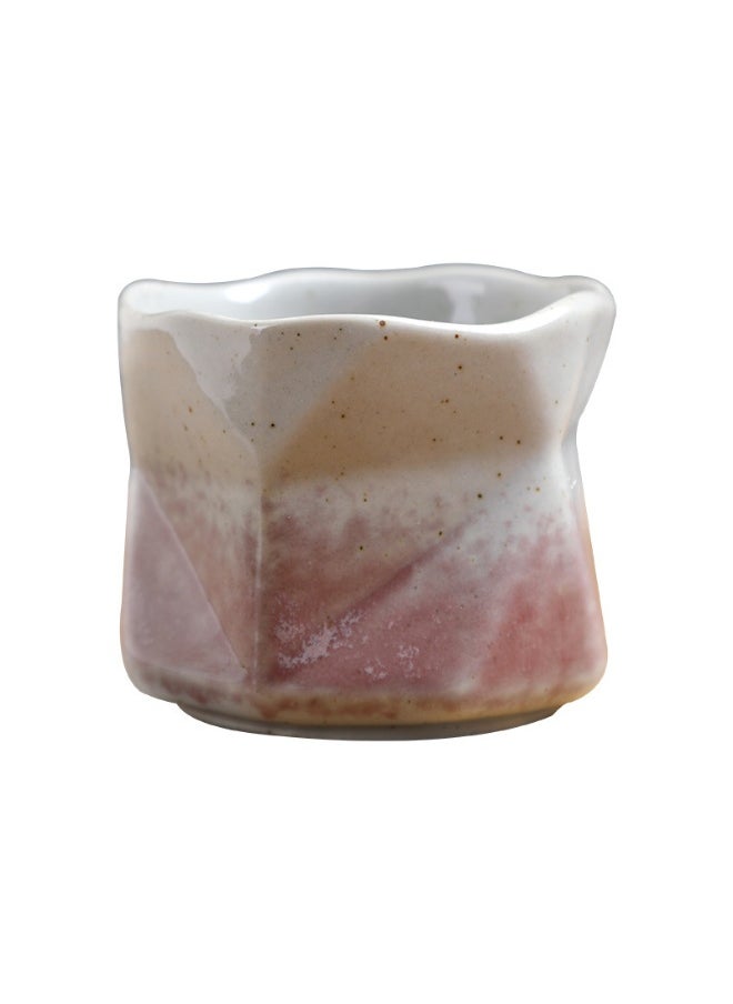 Retro Creative Coarse Pottery Coffee Mug Niche Design Ceramic Kiln Tea Cup 180ml