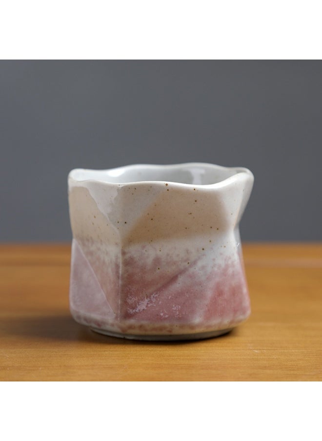 Retro Creative Coarse Pottery Coffee Mug Niche Design Ceramic Kiln Tea Cup 180ml