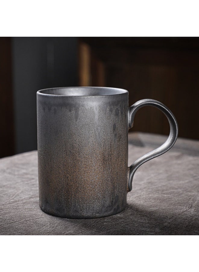 Retro Creative Coarse Pottery Coffee Mug Niche Design Ceramic Kiln Tea Cup