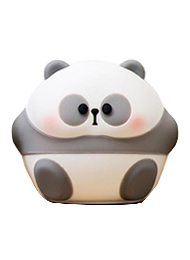 Pat Light Tap Night Light Cute Cartoon Panda Soft Silicone Stress Relief Tap Light Toy with Battery for Bedroom Small