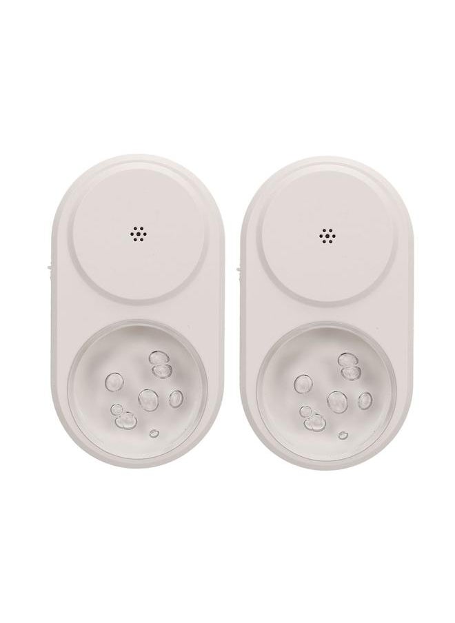 2Pcs Plug In Night Light LED RGB Warm White Mode 55 Luminous Flux Cute Nursery Light for Bedroom 100‑240V