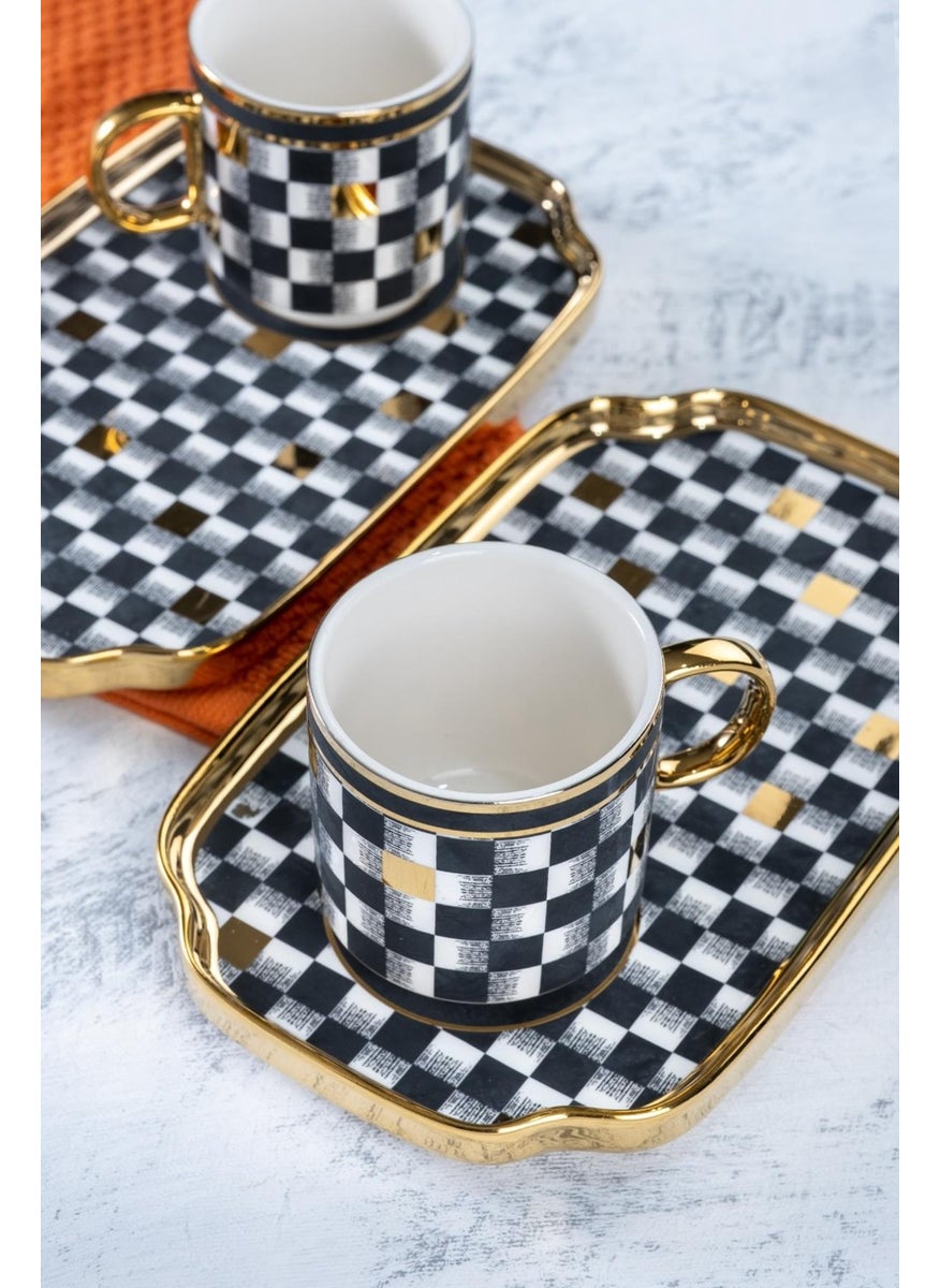 Skye Coffee Cup Set for 2 People - 90 ml