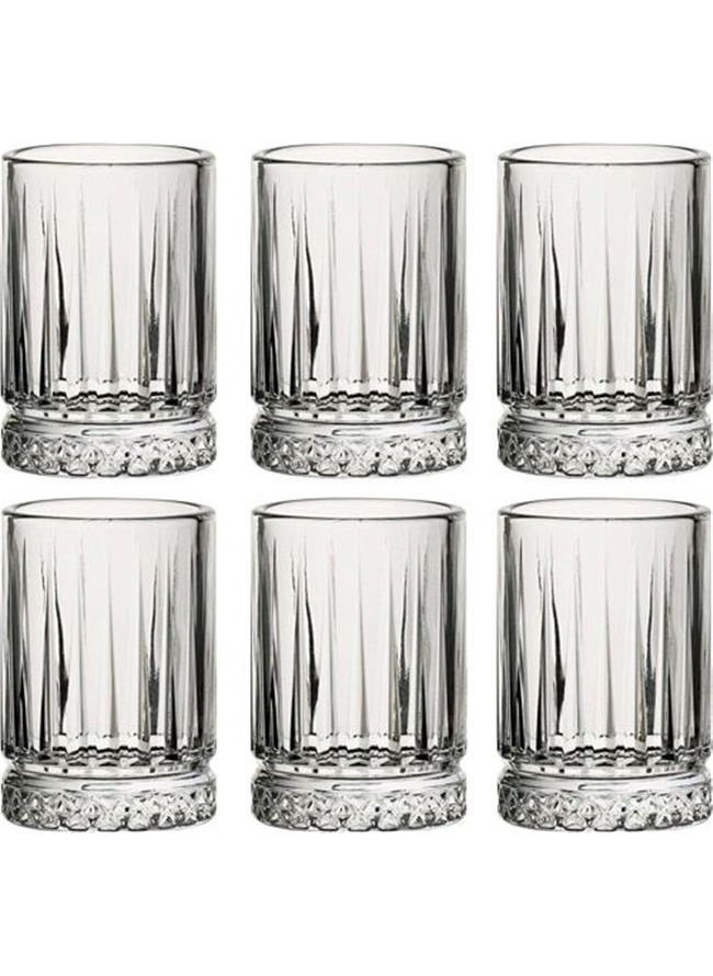 520242 Elysıa Coffee Glass Set of 6