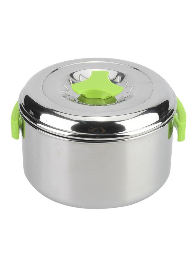 Outdoor Stainless Steel Portable Cooking Pot Camping Picnic Cookware